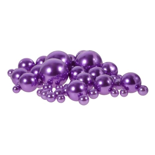 Garneck 110 Stück Teiliges Künstliche Perlen ohne Schwimmende Vase Füller Tiefviolett Dekorative Vase Deko für Hochzeit Party und Zuhause Garneck 110 Stück Teiliges Künstliche Perlen ohne Schwimmende Vase Füller Tiefviolett Dekorative Vase Deko für Hochzeit Party und Zuhause von Garneck