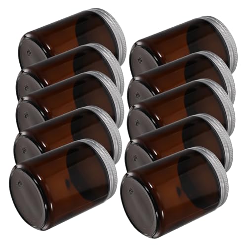 Garneck 12er-Pack Kerzengläser Aus Glas 250 Ml Leere Teelichthalter Für Dekoratives Zuhause von Garneck