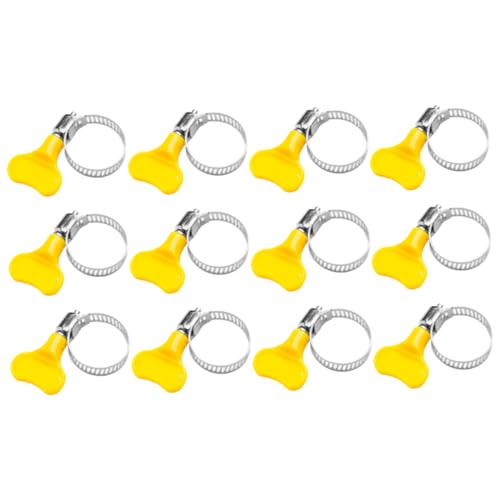 Garneck 12 Stück Teiliges Verstellbare Kunststoff schellen mit Drehknopf Langlebige Fixierclips für Wasser Pool Wiederverwendbar Robust und Dichtend für Industrie Haushaltsanwendungen Garneck 12 Stück Teiliges Verstellbare Kunststoff schellen mit Drehknopf Langlebige Fixierclips für Wasser Pool Wiederverwendbar Robust und Dichtend für Industrie Haushaltsanwendungen von Garneck