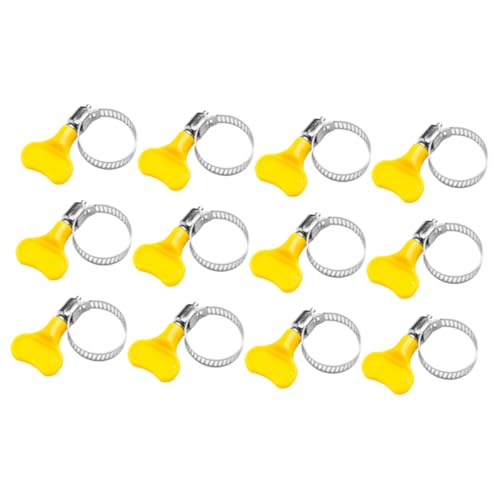 Garneck 12 Stück Teiliges Verstellbares Kunststoff Schlauchklemmen Flexible Rohrschellen mit Schraubverschluss Langlebige Befestigungsschellen für Wasser Ölschläuche für Haushalt und Garneck 12 Stück Teiliges Verstellbares Kunststoff Schlauchklemmen Flexible Rohrschellen mit Schraubverschluss Langlebige Befestigungsschellen für Wasser Ölschläuche für Haushalt und von Garneck