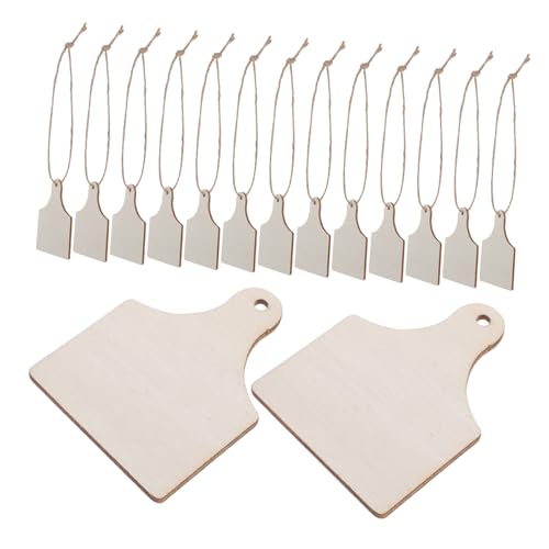 Garneck 120 Sätze Unbehandelte Weihnachts-holzanhänger aus Natürlichem Holz mit Einzigartiger Maserung Rechteckige DIY Holzschilder zum Bemalen Vielseitige Weihnachtsbaumdekoration und Garneck 120 Sätze Unbehandelte Weihnachts-holzanhänger aus Natürlichem Holz mit Einzigartiger Maserung Rechteckige DIY Holzschilder zum Bemalen Vielseitige Weihnachtsbaumdekoration und von Garneck