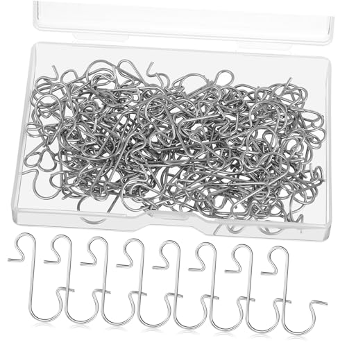 Garneck 120 Stück Teiliges S Förmiges Aufhängeset aus Metall Robuste Christbaumkugel Haken Wiederverwendbar Schnelles Befestigen von Weihnachtsbaum Ornamenten für Baumschmuck und LED Garneck 120 Stück Teiliges S Förmiges Aufhängeset aus Metall Robuste Christbaumkugel Haken Wiederverwendbar Schnelles Befestigen von Weihnachtsbaum Ornamenten für Baumschmuck und LED von Garneck