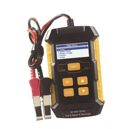 Garneck 12V Tragbarer Automobil Batterie Tester mit und Testbereich Universelles Prüfgerät für Bleisäurebatterien für Pkw Suv Lkw und Mehr Garneck 12V Tragbarer Automobil Batterie Tester mit und Testbereich Universelles Prüfgerät für Bleisäurebatterien für Pkw Suv Lkw und Mehr von Garneck