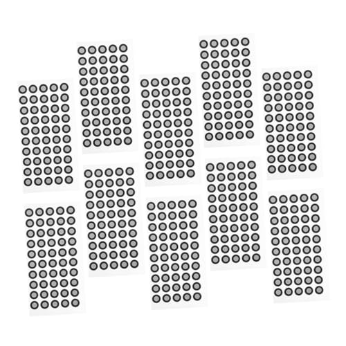 Garneck 15 Blatt Scanning Marker Reflektierende Folienpunkte Reißfest Hochreflektierend Innen Außendurchmesser pro Präzise Markierungspunkte für Scanner Vielseitig für Industrie Medizin Garneck 15 Blatt Scanning Marker Reflektierende Folienpunkte Reißfest Hochreflektierend Innen Außendurchmesser pro Präzise Markierungspunkte für Scanner Vielseitig für Industrie Medizin von Garneck