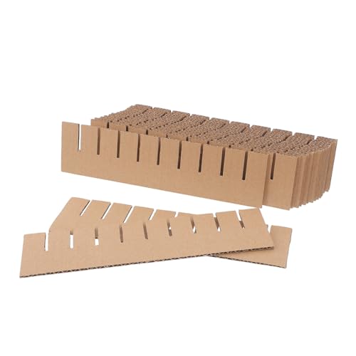 Garneck 18 Stück Recycelbare Verpackungs Trennwände für Glaswaren Geschirr und Empfindliche Gegenstände mit Kompaktem und Leichtem Design Optimale Raumausnutzung Garneck 18 Stück Recycelbare Verpackungs Trennwände für Glaswaren Geschirr und Empfindliche Gegenstände mit Kompaktem und Leichtem Design Optimale Raumausnutzung von Garneck
