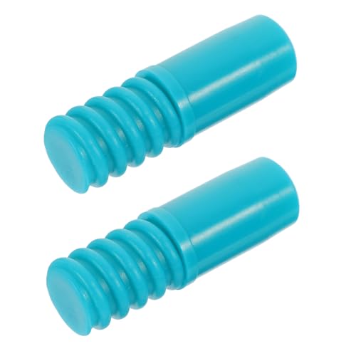 Garneck 19 Mm Metallstange Mit Gewindespitze Ersatz Für Verlängerungsstange 2 Stück Robuste Leichte Besenstielspitzen von Garneck