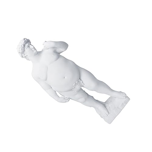 Garneck 1stk Fette David-Statue Dekorative Römische Statuen Wohnkultur David-Ornamente David-skulptur Büste Statue Körper Gartenfigur Mann Griechische Mythologie Weiß Harz Garneck 1stk Fette David-Statue Dekorative Römische Statuen Wohnkultur David-Ornamente David-skulptur Büste Statue Körper Gartenfigur Mann Griechische Mythologie Weiß Harz von Garneck