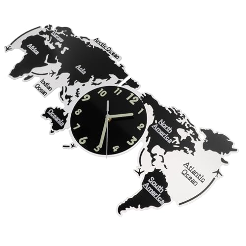 Garneck 1stk Küchenwanduhren Minimalistische Wanduhr DIY-Welt Wanduhr Modern Haushaltswanduhr Retro Weltkarte Wanduhr Batteriebetriebene Wanduhr Büro An Der Wand Montiert Nachtlicht Garneck 1stk Küchenwanduhren Minimalistische Wanduhr DIY-Welt Wanduhr Modern Haushaltswanduhr Retro Weltkarte Wanduhr Batteriebetriebene Wanduhr Büro An Der Wand Montiert Nachtlicht von Garneck