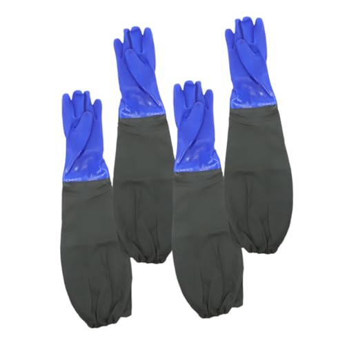 Garneck 2 Paare Lange Handschuhe Wasserdichte Reinigungshandschuhe Robustes Material für Küche und Haushalt Wiederverwendbar Vielseitig Einsetzbar Garneck 2 Paare Lange Handschuhe Wasserdichte Reinigungshandschuhe Robustes Material für Küche und Haushalt Wiederverwendbar Vielseitig Einsetzbar von Garneck