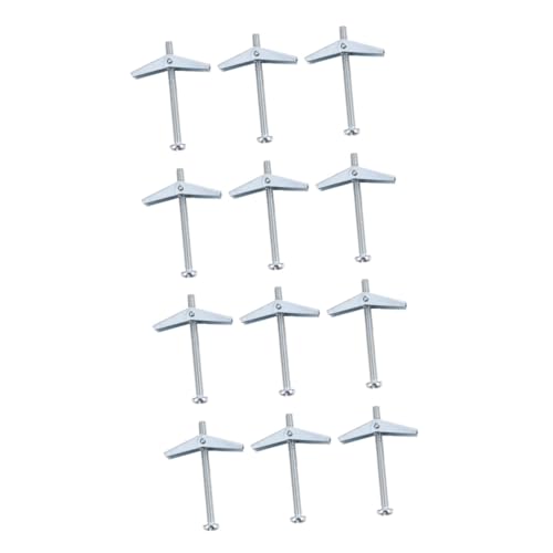 Garneck 2 Sätze Flugzeugtyp Expansion Schrauben Mit Feder Selbstbohrende Dübel Für Einfache Installation An Wänden Für Trockenbau Und 10 Stück * 2 Garneck 2 Sätze Flugzeugtyp Expansion Schrauben Mit Feder Selbstbohrende Dübel Für Einfache Installation An Wänden Für Trockenbau Und 10 Stück * 2 von Garneck