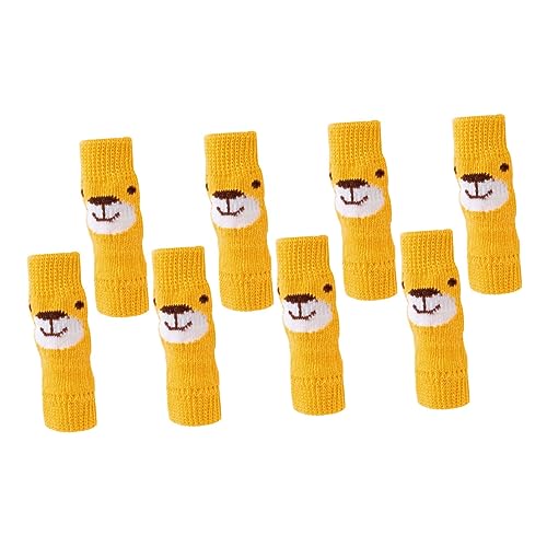 Garneck 2 Sätze Haustier socken Schutz elastische Haustierbein-Sprunggelenkschützer Pfote Welpenbeinsocke hundesocken Dog Socks Haustier Hund Socken Beinwärmer für Hunde Polyester Yellow Garneck 2 Sätze Haustier socken Schutz elastische Haustierbein-Sprunggelenkschützer Pfote Welpenbeinsocke hundesocken Dog Socks Haustier Hund Socken Beinwärmer für Hunde Polyester Yellow von Garneck
