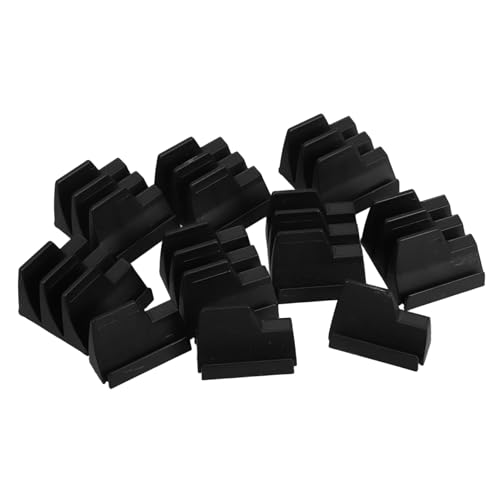 Garneck 2 Sätze Schraubenschlüssel-aufbewahrungsregal Schlüsselhalter Modularer Schraubenschlüssel-Organizer Magnetisch Behälter Für Kunststoffteile Plastik Black von Garneck
