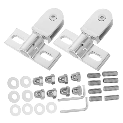 Garneck 2 Satz Tür Pivot Schaniere Robuste Duschbeschläge für Rahmenlose Türen Kratzfestes Design für Verbesserte Stabilität und Einfache Installation Garneck 2 Satz Tür Pivot Schaniere Robuste Duschbeschläge für Rahmenlose Türen Kratzfestes Design für Verbesserte Stabilität und Einfache Installation von Garneck