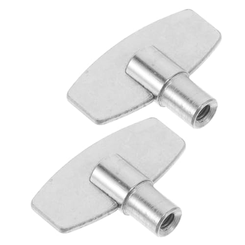 Garneck 2 Stück Aufziehschlüssel für Mechanische Vintage Uhrenschlüssel für Alarm und Wanduhren für Reparaturen von Garneck