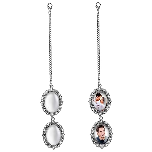 Garneck 2 Stück DIY Foto Charms Abschlussmütze Schmuckanhänger Hängende Dekorationen für Erinnerungsfotos DIY Accessoires für Abschlussfeiern und Partys von Garneck