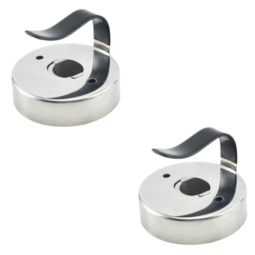 Garneck 2 Stück Donut Form Backutensilien Mousse Form Edelstahl Mousse Ring Donut Form Runde Kuchenform Backformen Zubehör Mousse Kuchenform Runder Mousse Ausstecher Gebäck von Garneck