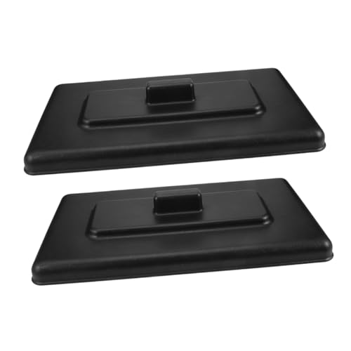 Garneck 2 Stück Eismaschine Deckel Langlebiger Glatter Küchenmaschinen Ersatzdeckel Praktische Abdeckung zum Schutz vor Verschmutzung Einfache Passend für Eiscreme und Joghurtbereiter von Garneck