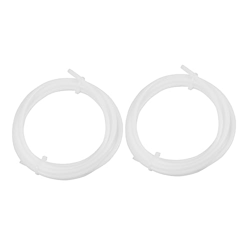 Garneck 2 Stück Filament Ptfe Schlauch Drucker Zubehör Rohr Niedriger Reibungskoeffizient Installieren Geeignet für Drucker Filamentförderung von Garneck