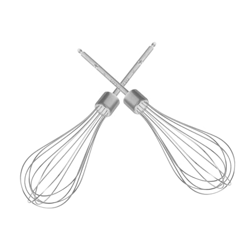 Garneck 2stücke Rührbesen Für Handmixer Hochwertige Aufsätze Für Backen Und Kochen Von Eiern Und Mixen Von Küchenwerkzeuge Für Hobby Und Profiköche von Garneck