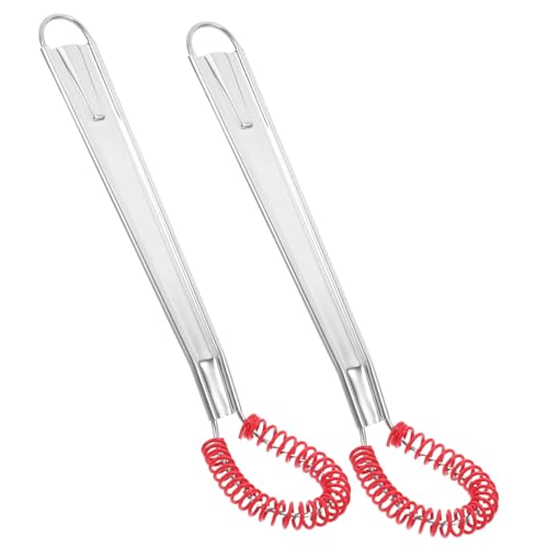 Garneck 2 Stück Handmixer mit Silikonkopf Manuelles Rührgerät für Kochen und Backen für Empfindliche Oberflächen Leicht zu Reinigen für Antihaft Kochgeschirr von Garneck