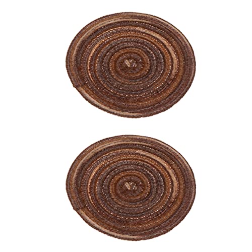 Garneck 2 Stück Isolierpads Getränkematten Und Untersetzer Klare Kleine Tischmatte Mit Sieb Mosaik Untersetzer Hochzeit Outdoor Snacks Tischdekoration Machbrett Platzsets von Garneck