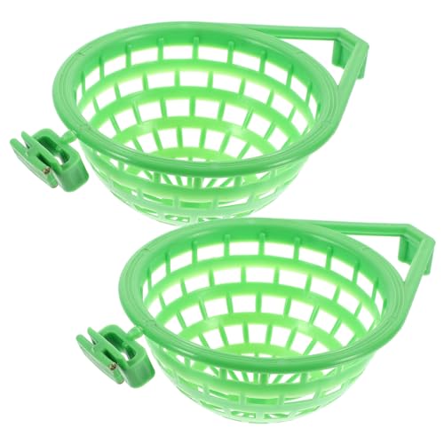 Garneck 2 Stück Kanarienvogel Nest Aus Kunststoff – Hängendes Nest Für Kanarienvögel - Ideal Zum Brüten Von Eiern - in Ansprechendem Grün Perfekt Für Käfige Und Vogelhäuser Garneck 2 Stück Kanarienvogel Nest Aus Kunststoff – Hängendes Nest Für Kanarienvögel - Ideal Zum Brüten Von Eiern - in Ansprechendem Grün Perfekt Für Käfige Und Vogelhäuser von Garneck