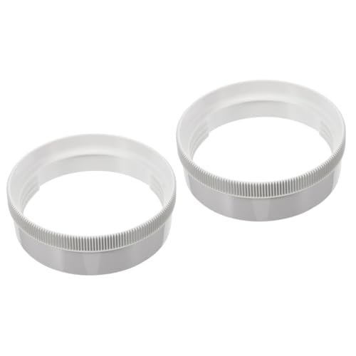 Garneck 2 Stück Klimaanlagen Abluftschlauch Adapter Praktischer Abgasschlauch Einfache Installation Geeignet für Portable Klimaanlagen Robuste Konstruktion Vielseitig Einsetzbar von Garneck