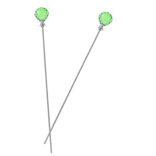 Garneck 2 Stück Kristall Gartenstecker mit Lichtreflexion Metallstab mit Kugel-Topper Dekorative Pflanzstütze für Außenbereich Vielseitig Einsetzbar für Blumenvasen DIY Basteln und Garten Garneck 2 Stück Kristall Gartenstecker mit Lichtreflexion Metallstab mit Kugel-Topper Dekorative Pflanzstütze für Außenbereich Vielseitig Einsetzbar für Blumenvasen DIY Basteln und Garten von Garneck