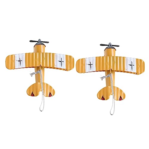 Garneck 2stücke Kleines Flugzeugmodell Aus Eisen Für Retro Dekoration Kreatives Flugzeugornament Für Wohnzimmer Schaufenster Firmenräume Und Cafés Garneck 2stücke Kleines Flugzeugmodell Aus Eisen Für Retro Dekoration Kreatives Flugzeugornament Für Wohnzimmer Schaufenster Firmenräume Und Cafés von Garneck