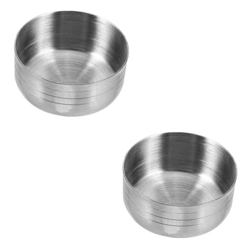 Garneck 2 Stück Shake Cup Deckel Shaker Flasche Ersatzdeckel Einmachglas Deckel Ersatz Martini Shaker Deckel Einmachglas Shaker Deckel Shaker Deckel Kappe Saft Shaker von Garneck