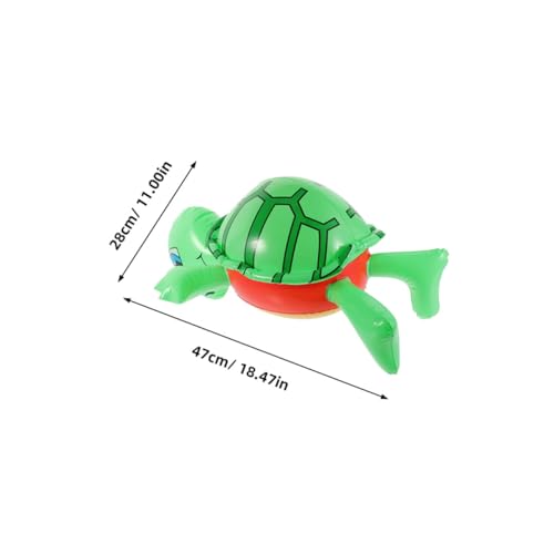 Garneck 2 Stück Teiliges Aufblasbares Schildkröten Pool Partydeko Vielseitig Tragbar für Erwachsene Geburtstagsfeier Foto Accessoire Garneck 2 Stück Teiliges Aufblasbares Schildkröten Pool Partydeko Vielseitig Tragbar für Erwachsene Geburtstagsfeier Foto Accessoire von Garneck