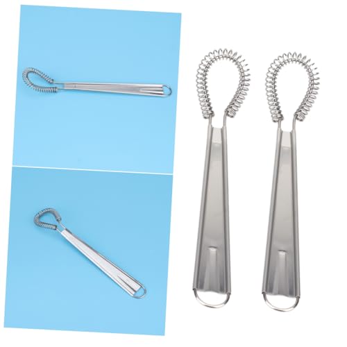 Garneck 2 Stück Teiliges Edelstahl Handrührgerät Feder Eierschläger Manuell Handheld Mixer für Eier Sahne Saucen Rühren Backen Küchenhelfer Garneck 2 Stück Teiliges Edelstahl Handrührgerät Feder Eierschläger Manuell Handheld Mixer für Eier Sahne Saucen Rühren Backen Küchenhelfer von Garneck