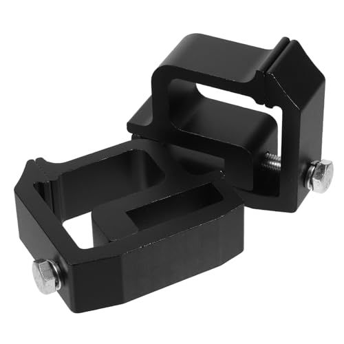 Garneck 2 Stück Teiliges Schwere Montageklemmen für Lkw topper Robuste Schwarze Camping dachträger klemmen Vielseitig Einsetzbar Kompakt Leicht Schnelle Installation Garneck 2 Stück Teiliges Schwere Montageklemmen für Lkw topper Robuste Schwarze Camping dachträger klemmen Vielseitig Einsetzbar Kompakt Leicht Schnelle Installation von Garneck