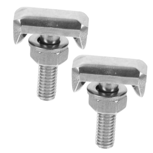 Garneck 2 Stück Teiliges T schrauben aus Edelstahl Langlebige Auto batteriekabel befestigungsschrauben Korrosionsbeständig Einfache Montage Geeignet für Kfz batterieanschlüsse Garneck 2 Stück Teiliges T schrauben aus Edelstahl Langlebige Auto batteriekabel befestigungsschrauben Korrosionsbeständig Einfache Montage Geeignet für Kfz batterieanschlüsse von Garneck
