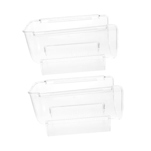 Garneck 2 Stück Teiliges Transparentes Weinregal aus Stapelbarer Flaschenhalter Platzsparendes Weinflaschen Display für Zuhause Organizer für Weinliebhaber Langlebiges Material von Garneck