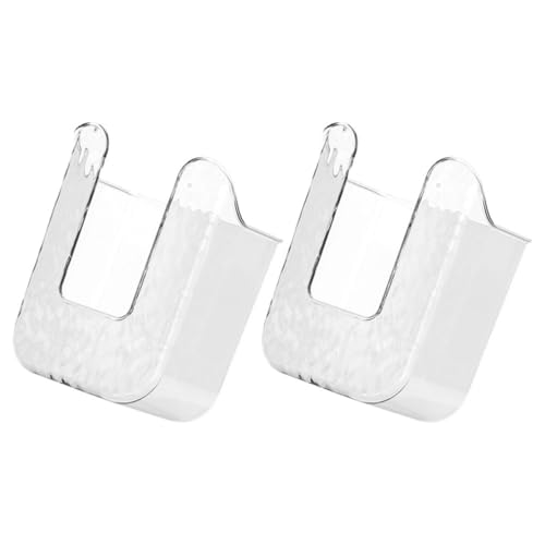 Garneck 2 Stück Wandmontierter Feuchttücherhalter ohne Bohren Transparente Aufbewahrungsbox für Küchen Badezimmerpapier Flexibel Horizontal und Vertikal Montierbar Praktischer Garneck 2 Stück Wandmontierter Feuchttücherhalter ohne Bohren Transparente Aufbewahrungsbox für Küchen Badezimmerpapier Flexibel Horizontal und Vertikal Montierbar Praktischer von Garneck