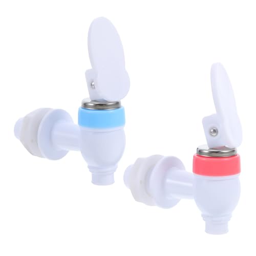 Garneck 2 Stück Wasserspender Wasserhahn Wasserspender Ersatz Manueller Wasserhahn Wasserspender Halterung Wasserspender Teile Wasserspender Adapter Kunststoff Zapfen Ersatz Pp von Garneck