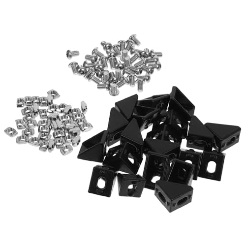 Garneck 20 Sätze Aluminiumprofil Innenwinkel Verbinder aus Aluminiumlegierung Stabile Eckhalter für Nut Einfache Montage Vielseitig für DIY und Cnc Projekte Geeignet Garneck 20 Sätze Aluminiumprofil Innenwinkel Verbinder aus Aluminiumlegierung Stabile Eckhalter für Nut Einfache Montage Vielseitig für DIY und Cnc Projekte Geeignet von Garneck