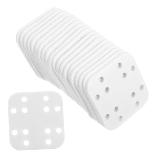 Garneck 20 Stück Luftbefeuchter Mineralabsorption Pads Wiederverwendbare Entkalkungspads für Luftbefeuchter Filtersystem für Aromatherapie Diffuser Geruchsneutrale Nachfüllpads für Zuhause von Garneck