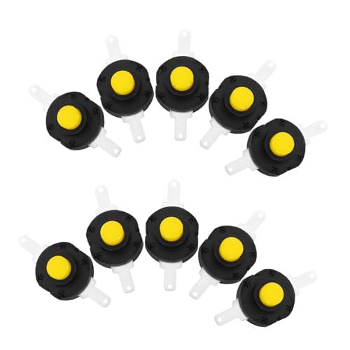 Garneck 20 Stück Selbstverriegelnder Drucktaster für Taschenlampen Mikroschalter für Diy Projekte Robustes Design Einfache Installation für Lampen und Elektronikreparaturen Garneck 20 Stück Selbstverriegelnder Drucktaster für Taschenlampen Mikroschalter für Diy Projekte Robustes Design Einfache Installation für Lampen und Elektronikreparaturen von Garneck