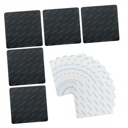 Garneck 20 Stück Teiliges Antirutsch Teppichklebeband Waschbare Abnehmbare rutschfeste Teppich Pads für Holz und Teppichböden Doppelseitig Haftende Eckgripper für Sicheren Halt ohne von Garneck