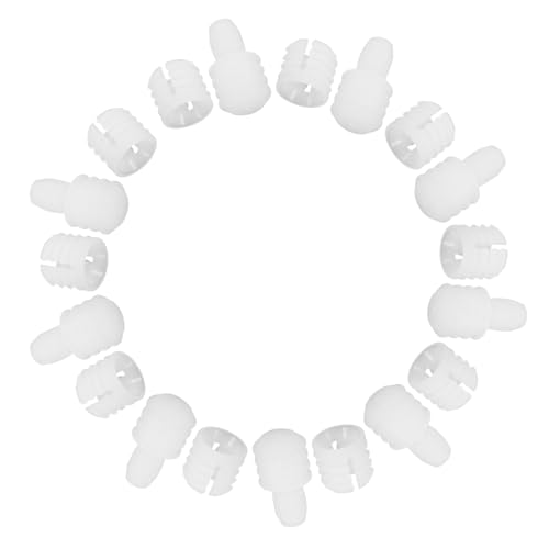 Garneck 20 Stück Teiliges Möbelverbinder set aus Robustem Nylon mit Gewindeeinsätzen und Hohlnüssen Flexibel für Schrankscharniere Vielseitig Einsetzbar Langlebig und Formbeständig für von Garneck