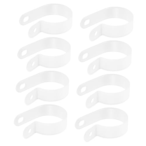 Garneck 20 Stück Teiliges Nylon R förmiges Kabelclip Kabelmanagement Geeignet für Kabeldurchmesser Langlebige Drahtseilklemme für Ethernet Netzkabel Weiß Robust und Vielseitig Einsetzbar Garneck 20 Stück Teiliges Nylon R förmiges Kabelclip Kabelmanagement Geeignet für Kabeldurchmesser Langlebige Drahtseilklemme für Ethernet Netzkabel Weiß Robust und Vielseitig Einsetzbar von Garneck