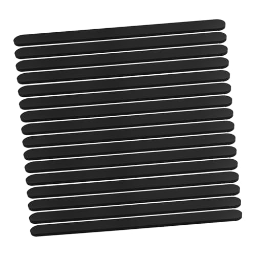 Garneck 20 Stück Wiederverwendbare Kunststoff Eisstäbe für DIY Eis Stiel Kuchen Popsicle Sticks Kinderfreundlich Glatte Oberfläche Leicht zu Reinigen Schwarz Garneck 20 Stück Wiederverwendbare Kunststoff Eisstäbe für DIY Eis Stiel Kuchen Popsicle Sticks Kinderfreundlich Glatte Oberfläche Leicht zu Reinigen Schwarz von Garneck