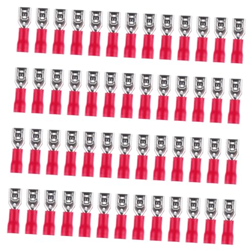 Garneck 200 Stück Isolierte Weibliche Schnellverbinder Flachsteckhülsen Kabelverbinder für Elektroinstallationen mit Einfacher Crimpung Hohe Geeignet für Verteilerkästen und Elektrische Garneck 200 Stück Isolierte Weibliche Schnellverbinder Flachsteckhülsen Kabelverbinder für Elektroinstallationen mit Einfacher Crimpung Hohe Geeignet für Verteilerkästen und Elektrische von Garneck