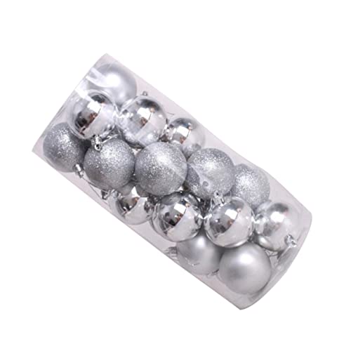 Garneck Stück Packung Weihnachtskugel Heller Ball Dekokugel Übergroße Weihnachtskugeln Mini-weihnachtsbaumschmuck Silberdekor Weihnachtliche Mini-kugelverzierung Weihnachtsschmuckkugeln Garneck Stück Packung Weihnachtskugel Heller Ball Dekokugel Übergroße Weihnachtskugeln Mini-weihnachtsbaumschmuck Silberdekor Weihnachtliche Mini-kugelverzierung Weihnachtsschmuckkugeln von Garneck