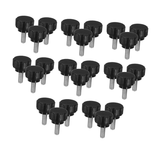 Garneck 24 Stück Teiliges Carbonstahl Gewindeklemmknöpfe Rundgriff Schrauben Ergonomisch Griffstark Schwarz Geeignet für Maschinen Ersatzgriffe und Klemmverschraubungen Garneck 24 Stück Teiliges Carbonstahl Gewindeklemmknöpfe Rundgriff Schrauben Ergonomisch Griffstark Schwarz Geeignet für Maschinen Ersatzgriffe und Klemmverschraubungen von Garneck
