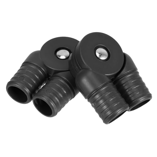 Garneck 2 Stück Rohrverbinder für Liegestühle Hochleistungs Kunststoffadapter für Klappstuhl Reparatur Universell Kompatibel mit Lounge Stühlen und Vielseitig Einsetzbar von Garneck