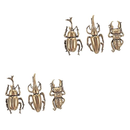 Garneck 2sets Elegante Mini Messing Statue Insekt Ornamente Wohnkultur Desktop Figurine Handwerk 3 Stücke * 2 Garneck 2sets Elegante Mini Messing Statue Insekt Ornamente Wohnkultur Desktop Figurine Handwerk 3 Stücke * 2 von Garneck