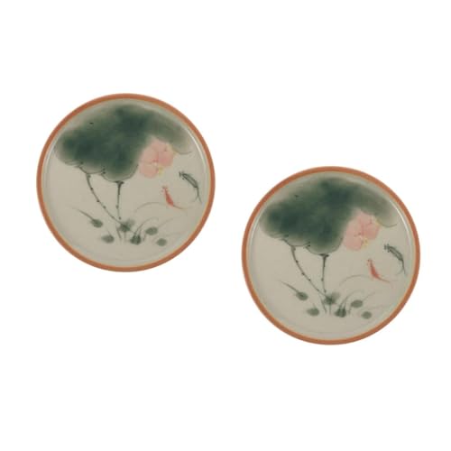 Garneck 2st Untersetzer Tauchschalen Japanische Gerichte Sauce Gericht Pflanzgefäß-untertasse Beilage Saucenteller Teetasse Untertasse Sushi-Sauce-Gerichte Japanische Teller Green Keramik Garneck 2st Untersetzer Tauchschalen Japanische Gerichte Sauce Gericht Pflanzgefäß-untertasse Beilage Saucenteller Teetasse Untertasse Sushi-Sauce-Gerichte Japanische Teller Green Keramik von Garneck